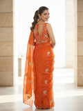 Embellished Embroidered Saree