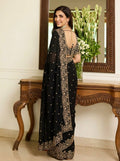 Embroidered Embellished Sequinned Satin Saree