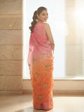Embellished Sequinned Satin Saree