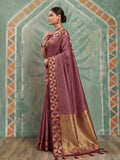 Red Art Silk Saree With Blouse Piece