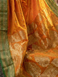 Mustrad Soft Silk Saree With Blouse Piece