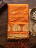Yellow Soft Silk Saree With Blouse Piece