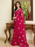 Embellished Embroidered Saree