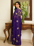 Embellished Embroidered Saree