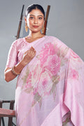 Mint Green Georgette Saree