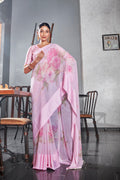 Mint Green Georgette Saree