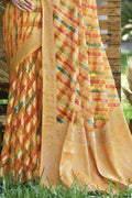 Digital Print Saree Design