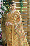 Digital Print Saree