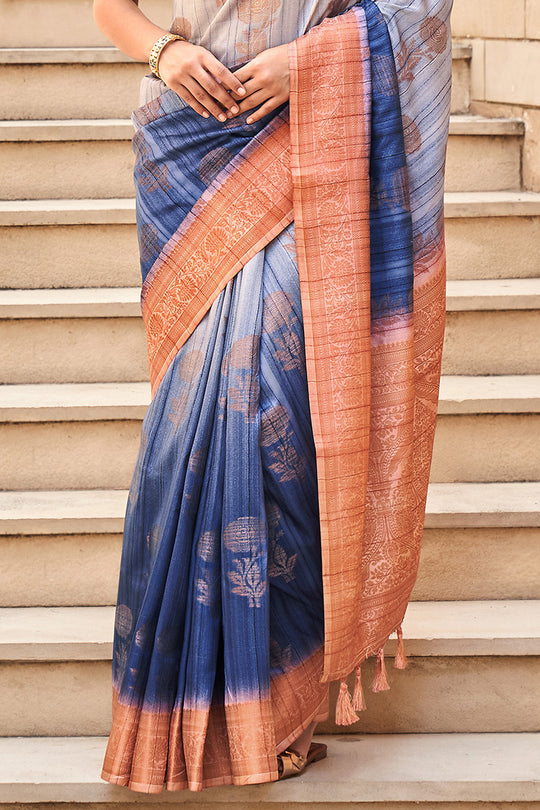 Digital Print Saree Design