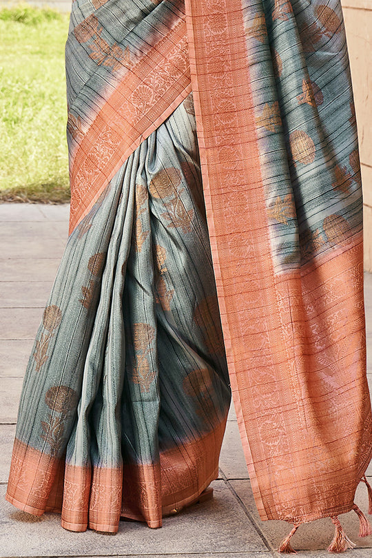 Digital Print Saree Design