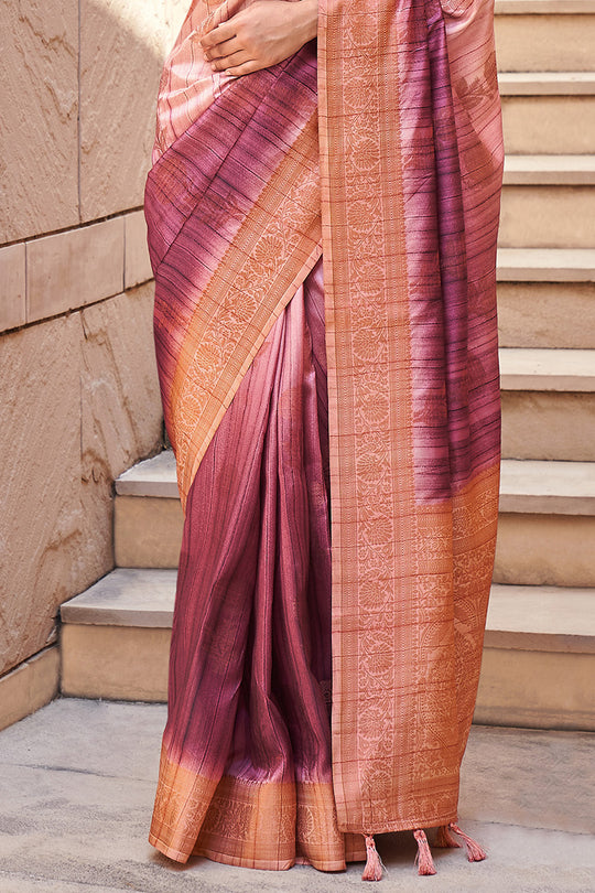 Digital Print Saree Design