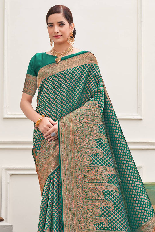 Green Silk Saree