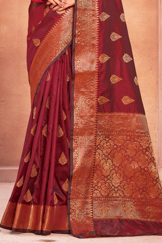 Cotton Silk saree Pallu