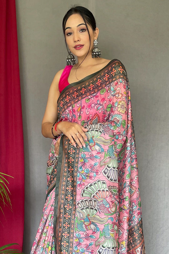 Multicolor Cotton Saree