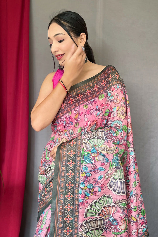 Multicolor Cotton Saree