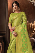organza saree