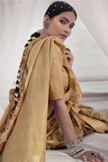 Hazelnut Brown Digital Print Saree