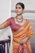 Multicolor Digital Print Saree
