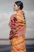 Silk saree Drape