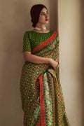 Multicolor Digital Print Saree