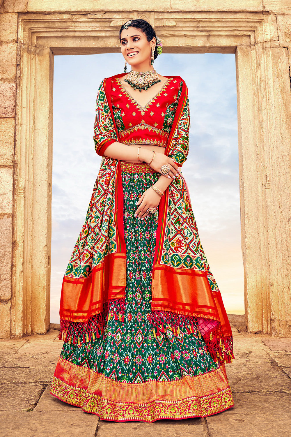Patola style online chaniya choli