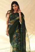 organza saree