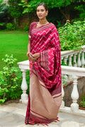 Special Pink Raw Silk Saree