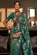 Castleton Green Kanjivaram Saree