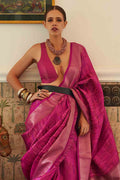 Special Pink Organza Saree