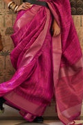 Special Pink Organza Saree