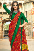 leheriya saree