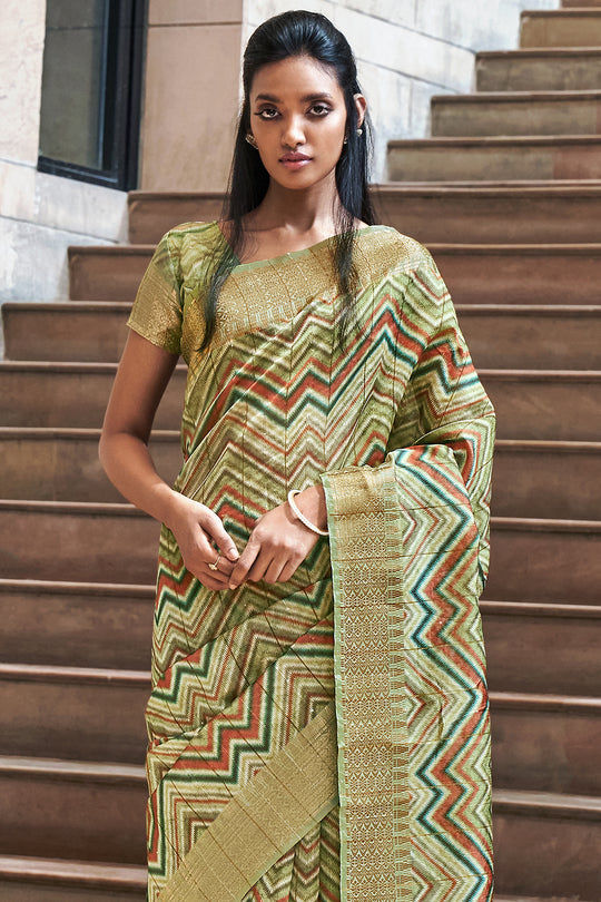 new Digital Print Saree