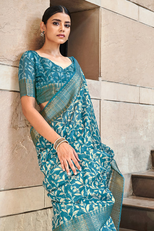 Fancy Digital Print Saree