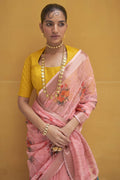Tissue  Saree With blouse