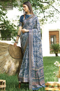 Digital Print Saree
