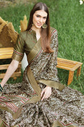 Fancy Digital Print Saree