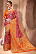 Magenta Purple Kanjivaram Saree