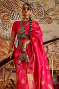 Red Kanjivaram Saree