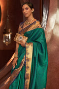 Sea Green Kanjivaram Saree