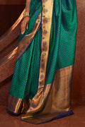 Sea Green Kanjivaram Saree