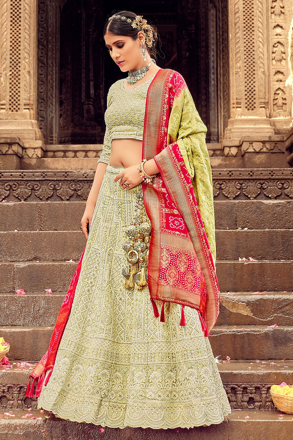 Lakhnavi choli hotsell