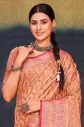 Mauvelous Pink Cotton Saree