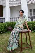 Multicolor Digital Print Saree