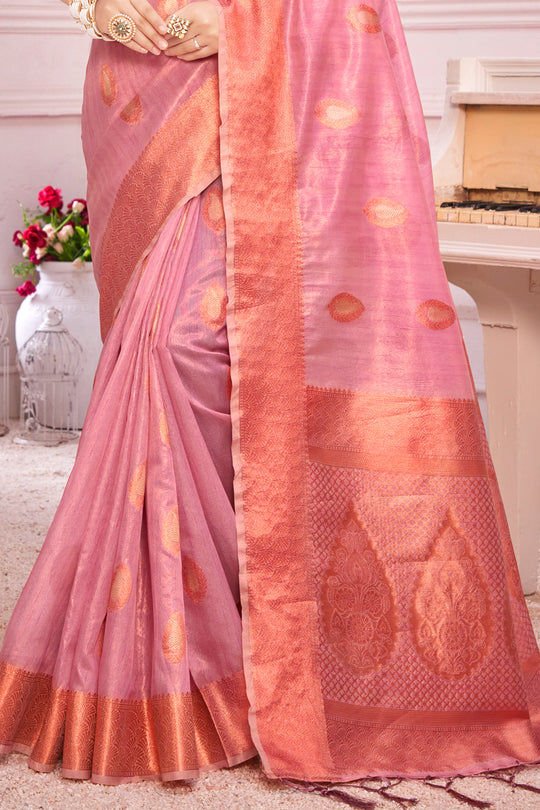 Organza saree Design