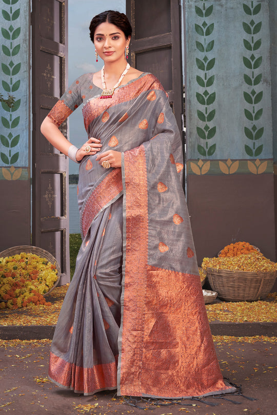 Organza Saree