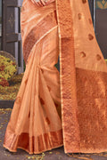 Organza saree Design