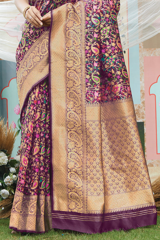 Pashmina Silk saree Design