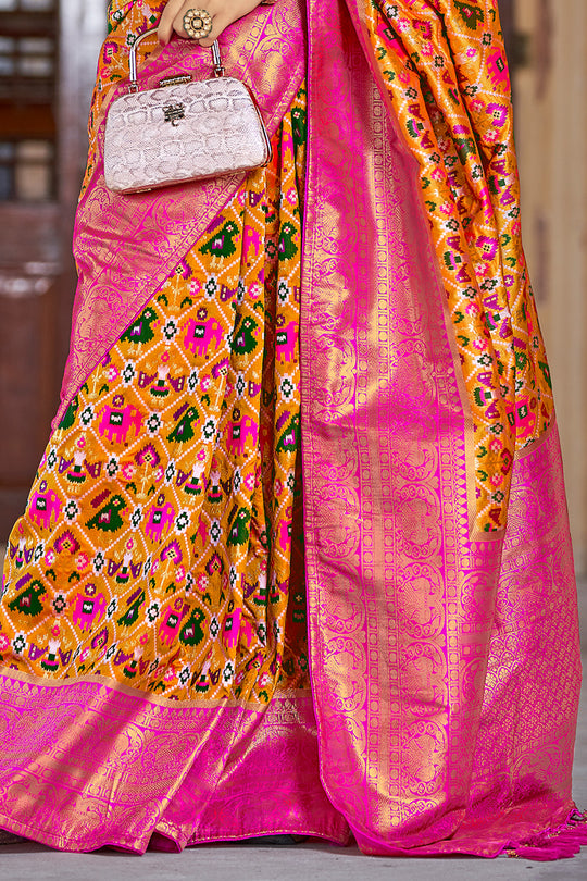 Multicolor Patola Saree