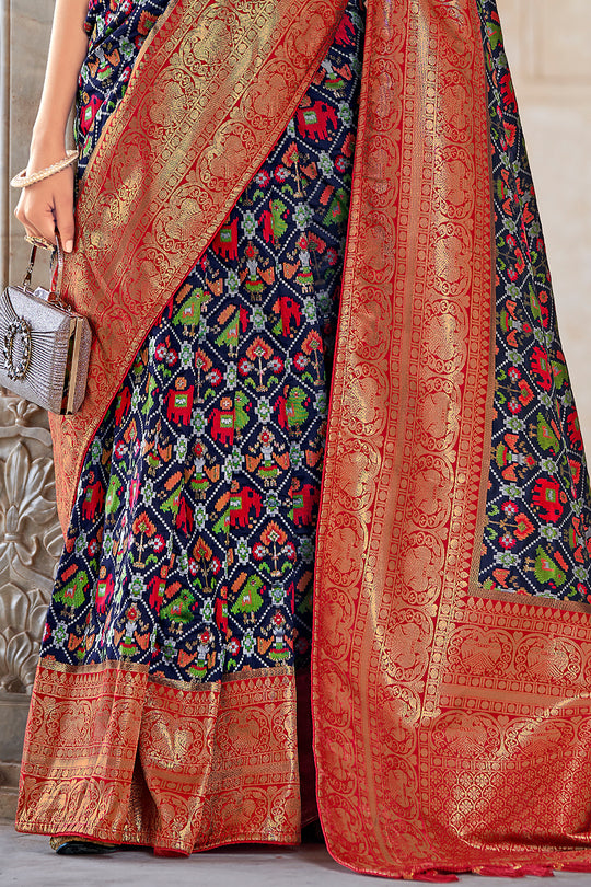 Multicolor Patola Saree