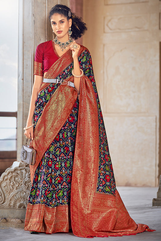 Multicolor Patola Saree